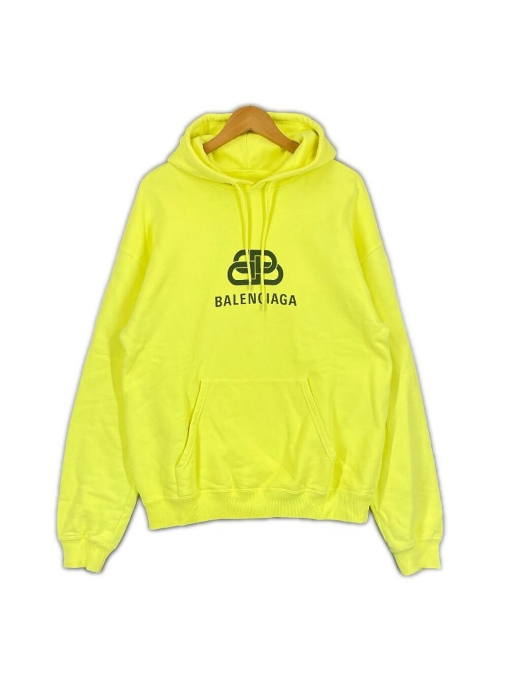 Balenciaga Spring Summer SS Hoodie Cotton Yellow